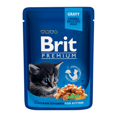 Brit Premium Katt Kitten Kyckling 100g