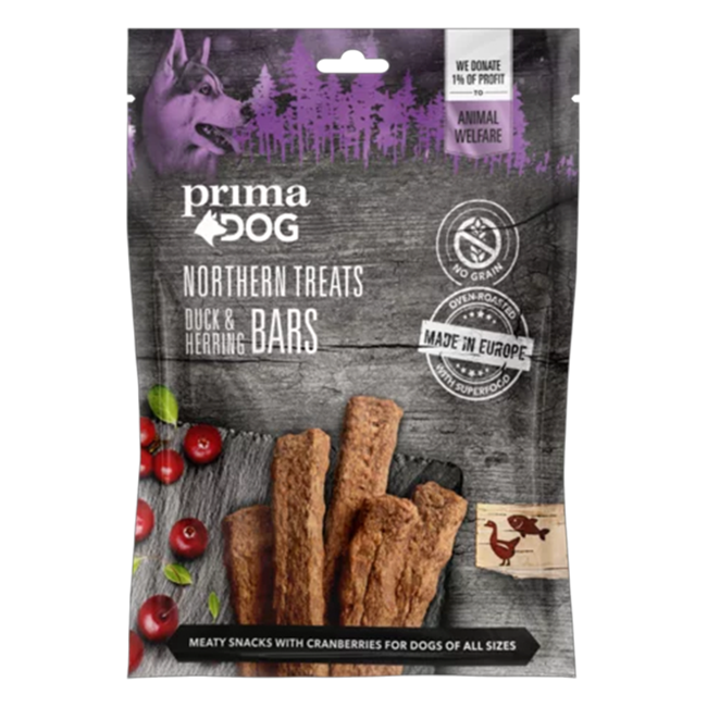 PD Northern Treats Bars Anka & Strömming 80g