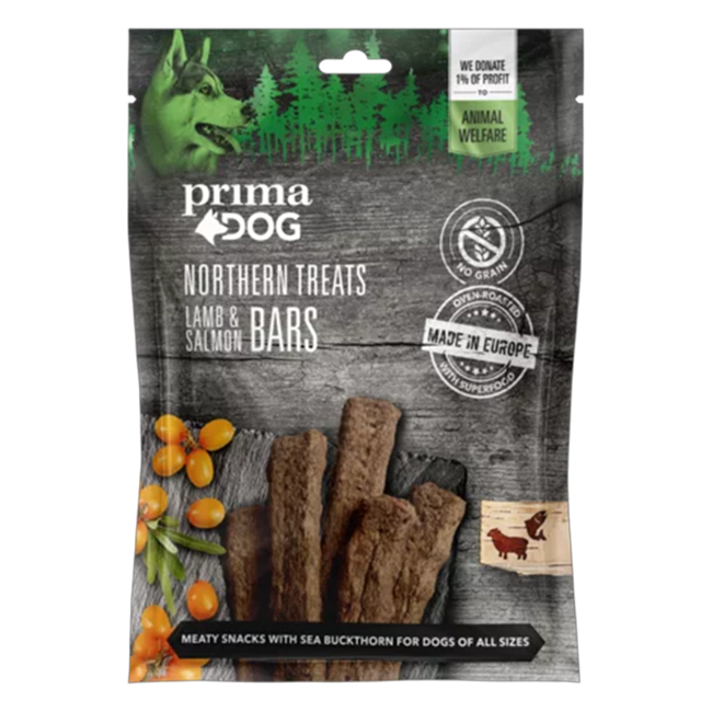 PD Northern Treats Bars Lamm & Lax 80g