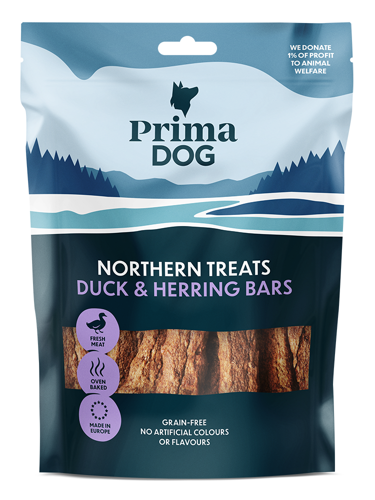 PD Northern Treats Bars Anka & Strömming 150g