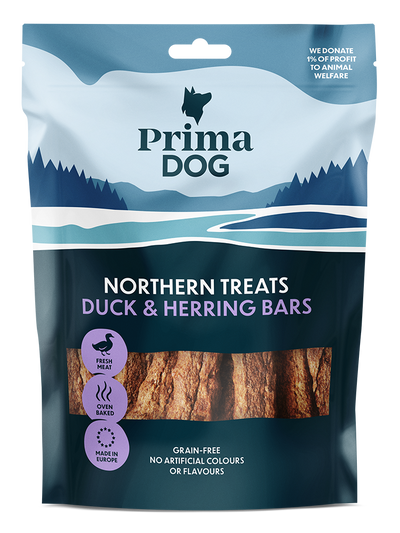 PD Northern Treats Bars Anka & Strömming 150g