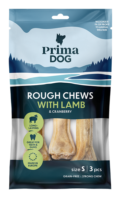 PD Rough Chews Lamm & Tranbär S 10cm, 105g