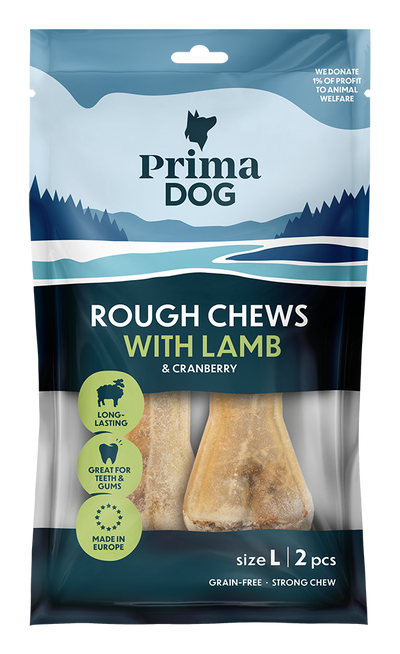 PD Rough Chews Lamm & Tranbär L 13,5cm, 140g