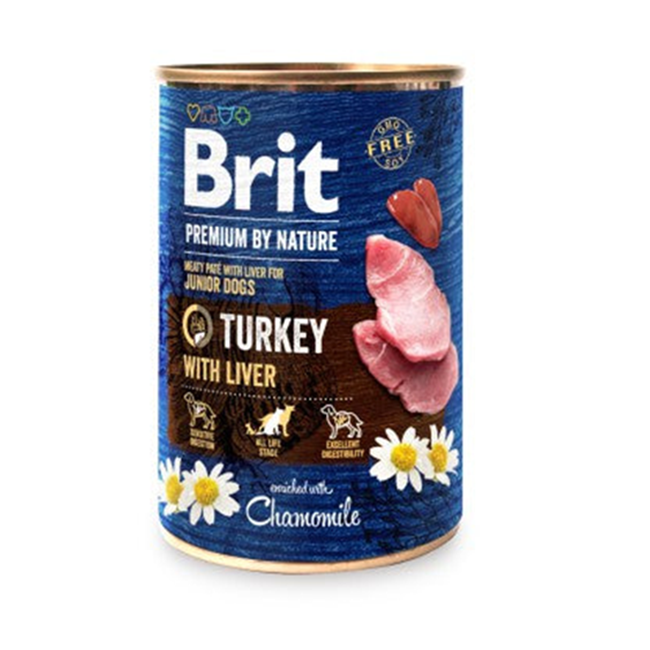 Brit PbN Kalkon & Lever 400g