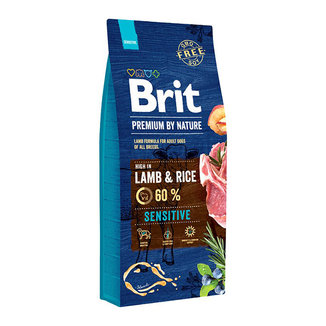 Brit PbN Sensitive Lamm 15kg