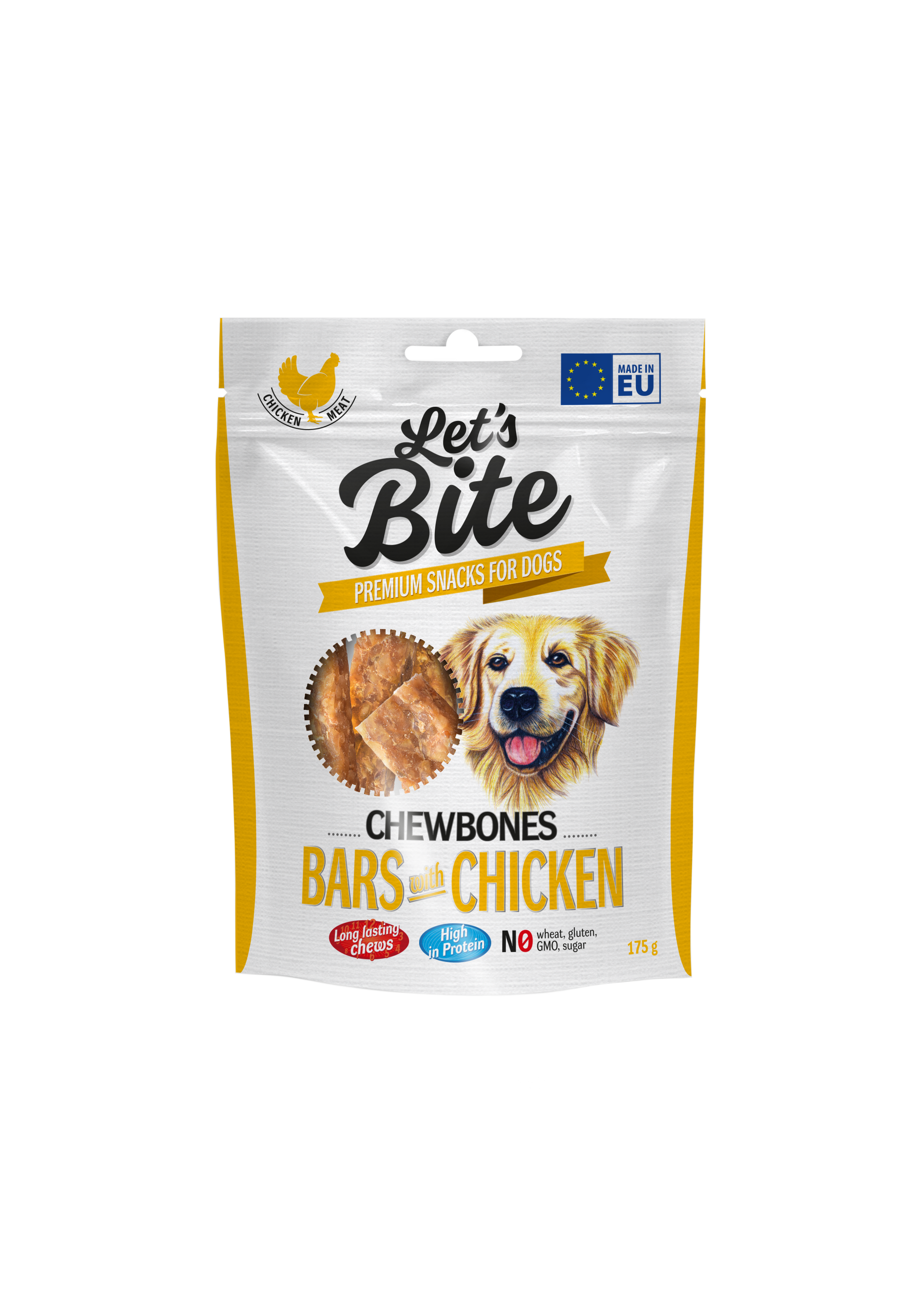 Let´s Bite Meat Tuggben Bars med kyckling 175g