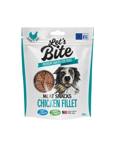 Let´s Bite Meat Snacks. Kycklingfile 300g