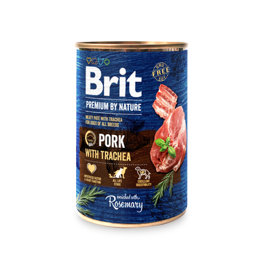 Brit PbN Fläsk & Strupe 400g
