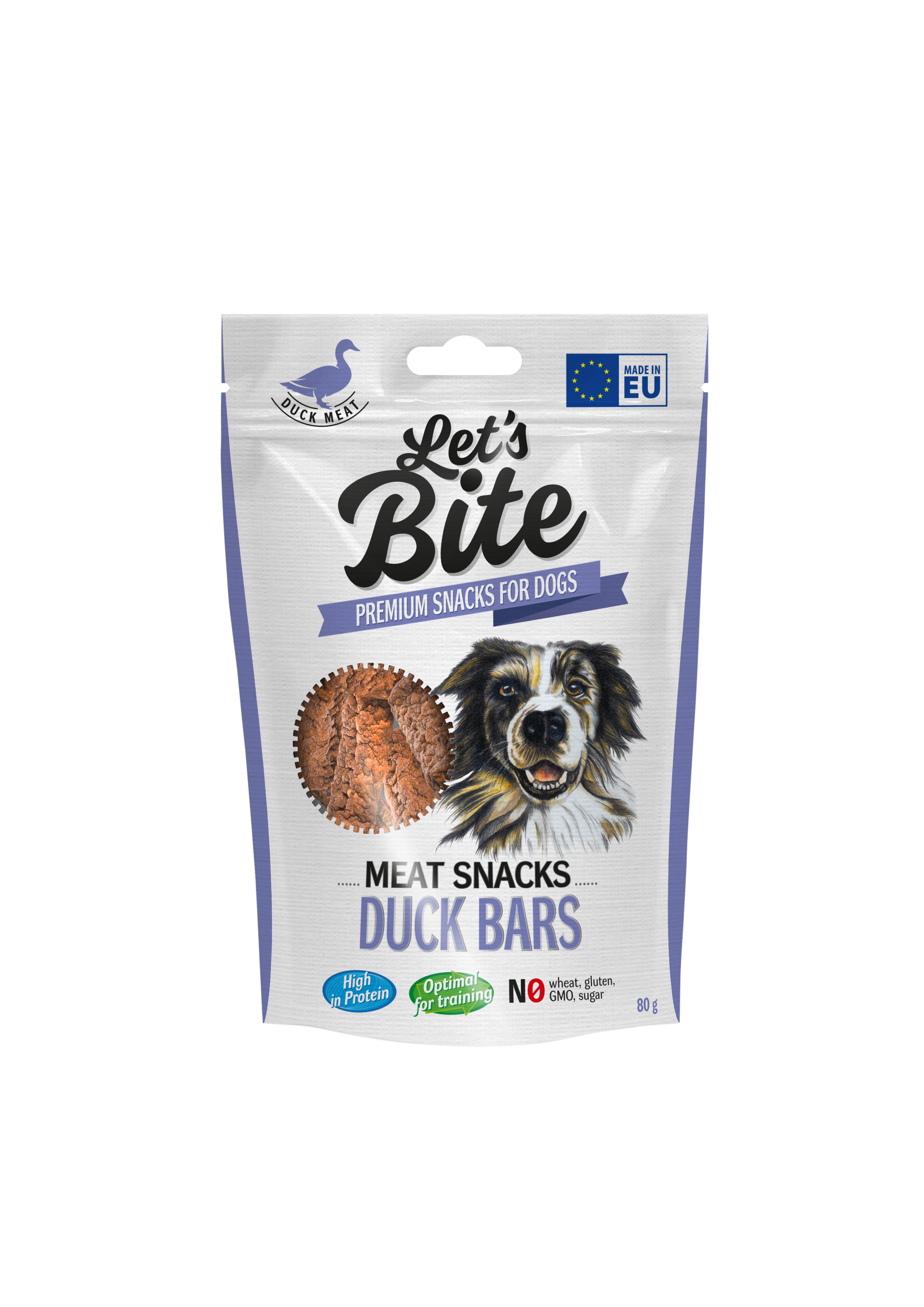 Let´s Bite Meat Snacks. Ankbars 80g