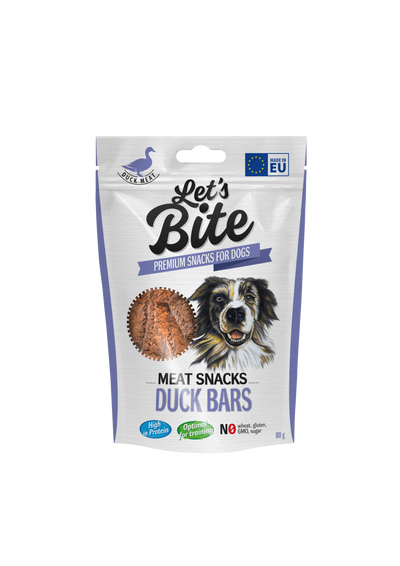 Let´s Bite Meat Snacks. Ankbars 80g