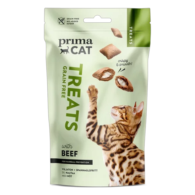 PC Treats Crunchy Anti-hårboll 40g