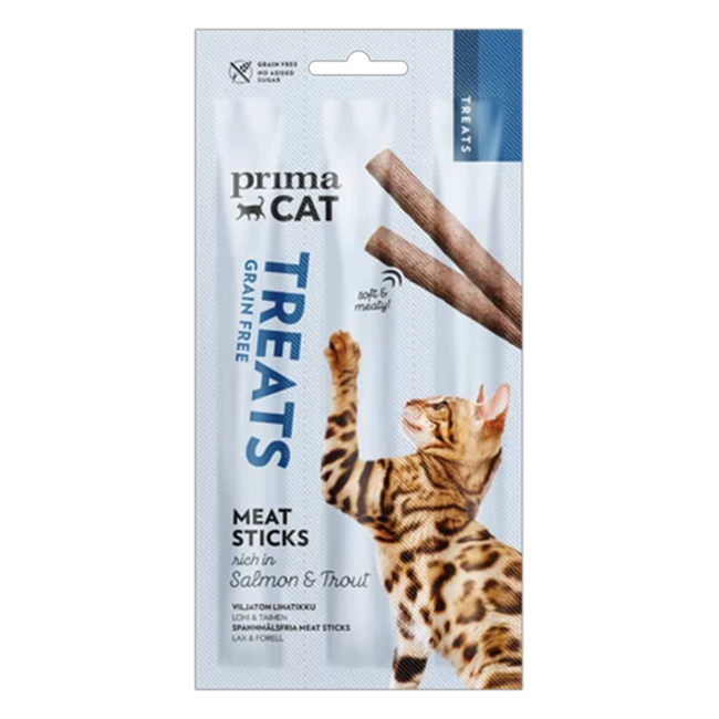 PC Treats Meat Stick Lax & Forell 3x5g