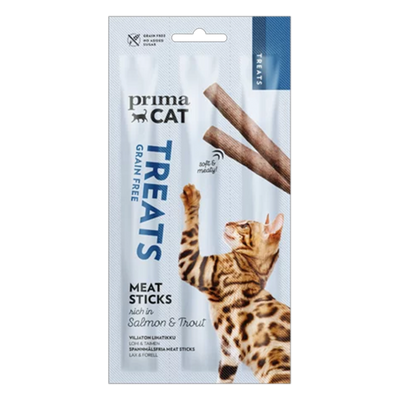 PC Treats Meat Stick Lax & Forell 3x5g
