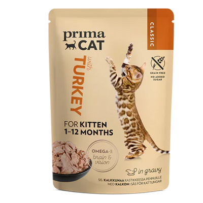 PC Classic Kitten Kalkon i Sås 85g