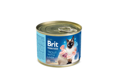 Brit PbN Katt Öring & Lever 200g