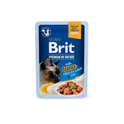 Brit PbN Katt Filéer i Sås Tonfisk 85g