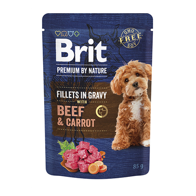 Brit PbN Filéer i Sås Biff och Morot 85g