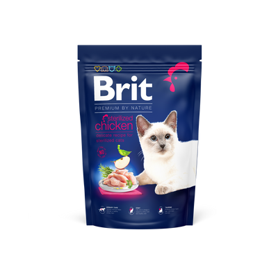 Brit PbN Katt Sterilized Kyckling 1,5kg