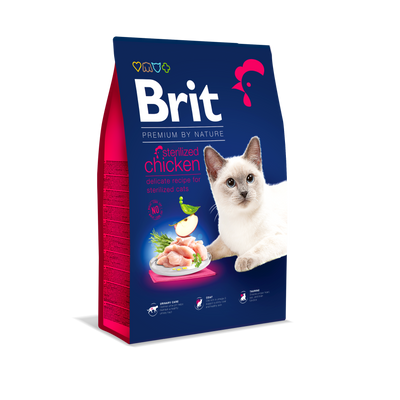 Brit PbN Katt Sterilized Kyckling 8kg