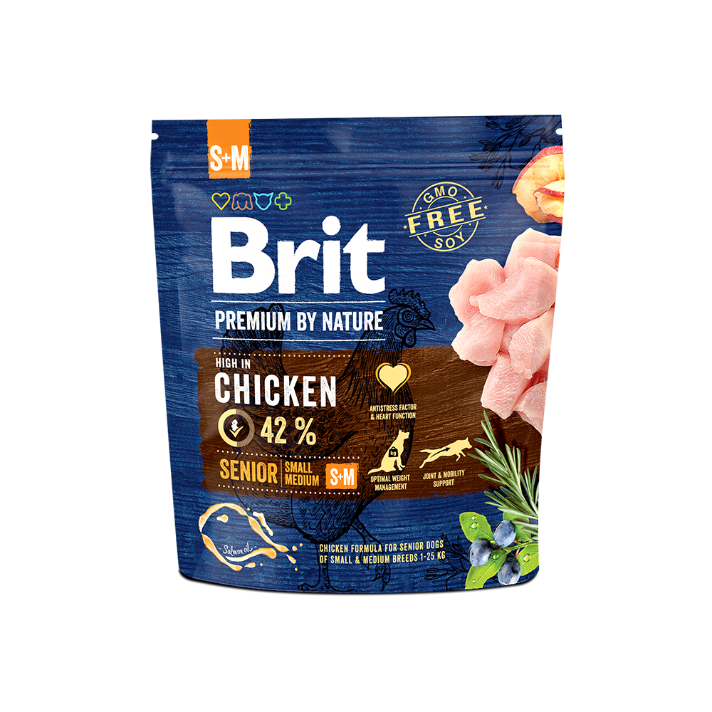 Brit PbN Senior S+M 1kg