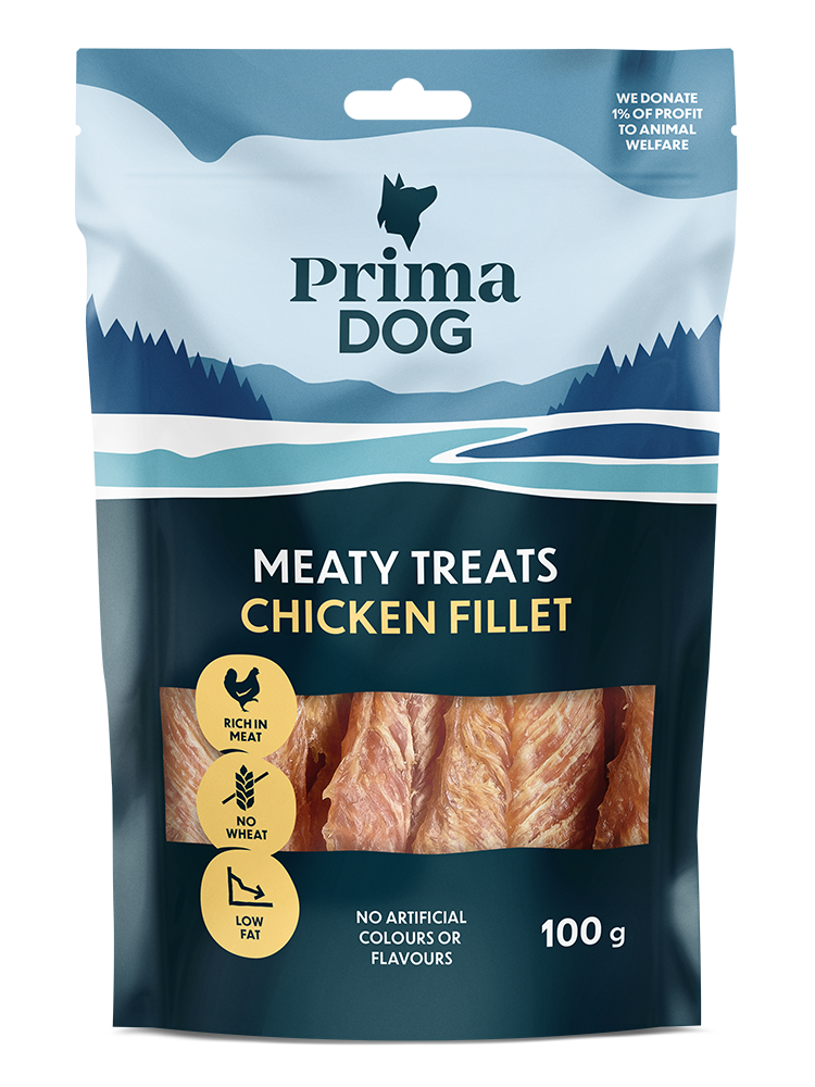 PD Meaty Treats Kycklingfilé 100g