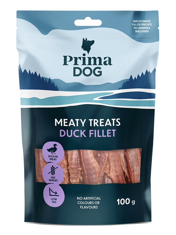 PD Meaty Treats Ankfilé 100g