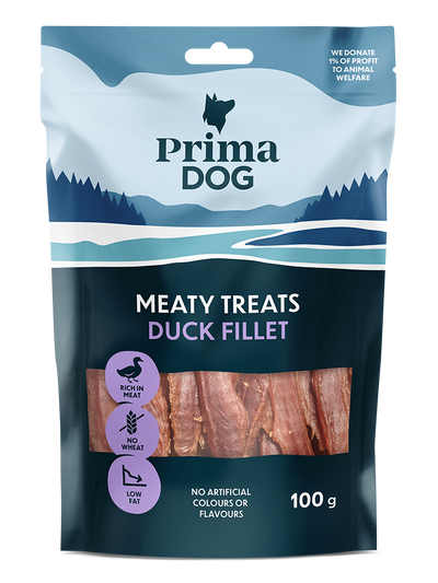 PD Meaty Treats Ankfilé 100g