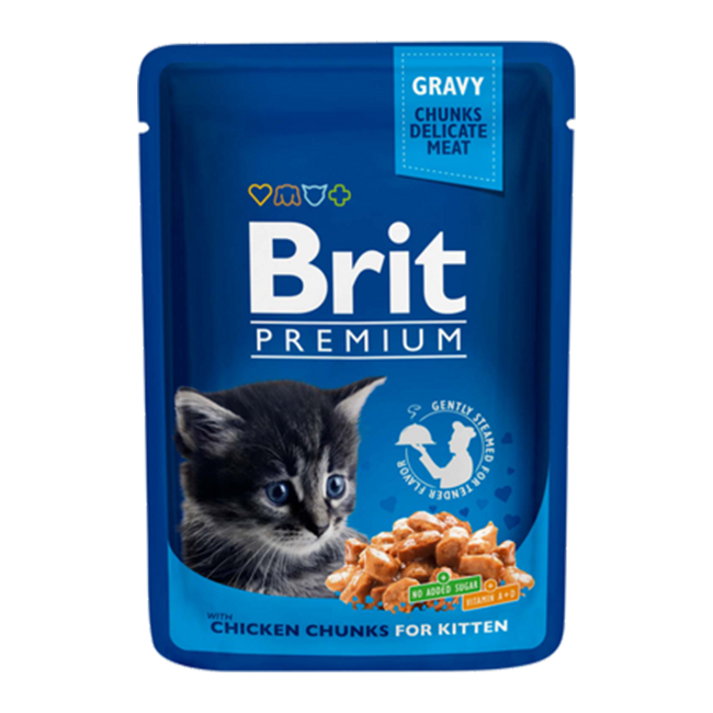 Brit Premium Katt Kitten Kyckling 100g