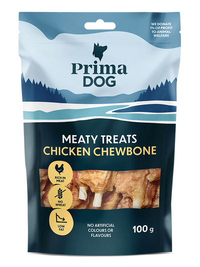 PD Meaty Treats Kyckling med tuggben 100g