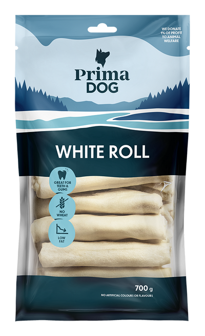 PD Vit tuggrulle 13cm, 35st, 700g