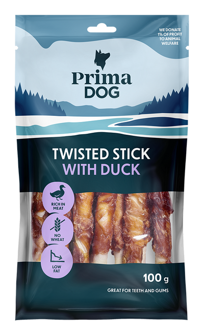 PD Tuggpinne med Anka 13cm, 11st, 100g