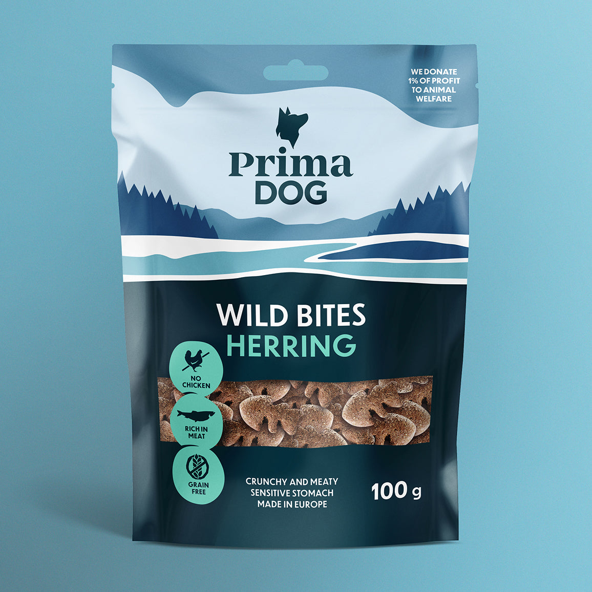PD Wild Bites Strömming 100g