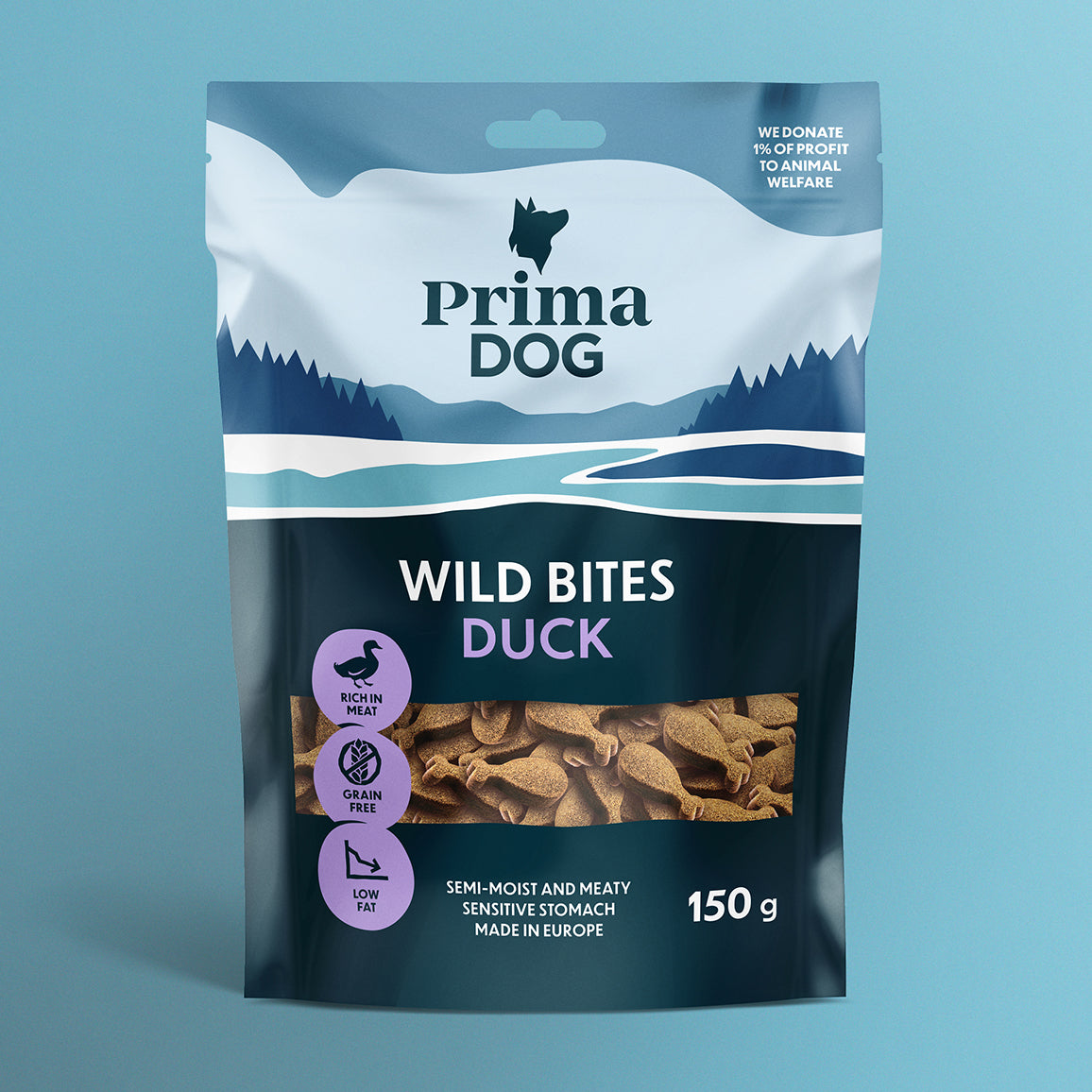 PD Wild Bites Anka 150g