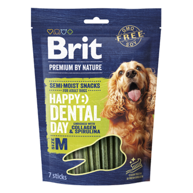 Brit PbN Dental Snacks M