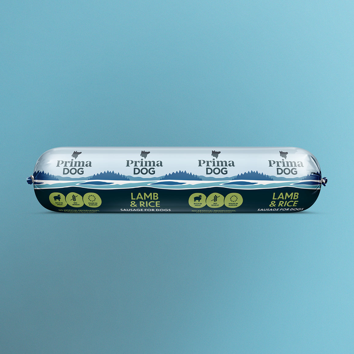 PD Lamm & Ris korv 800g