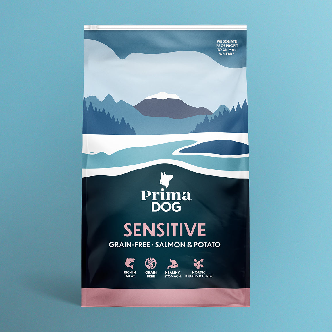 PD Adult Sensitive Lax & Potatis GF 3kg