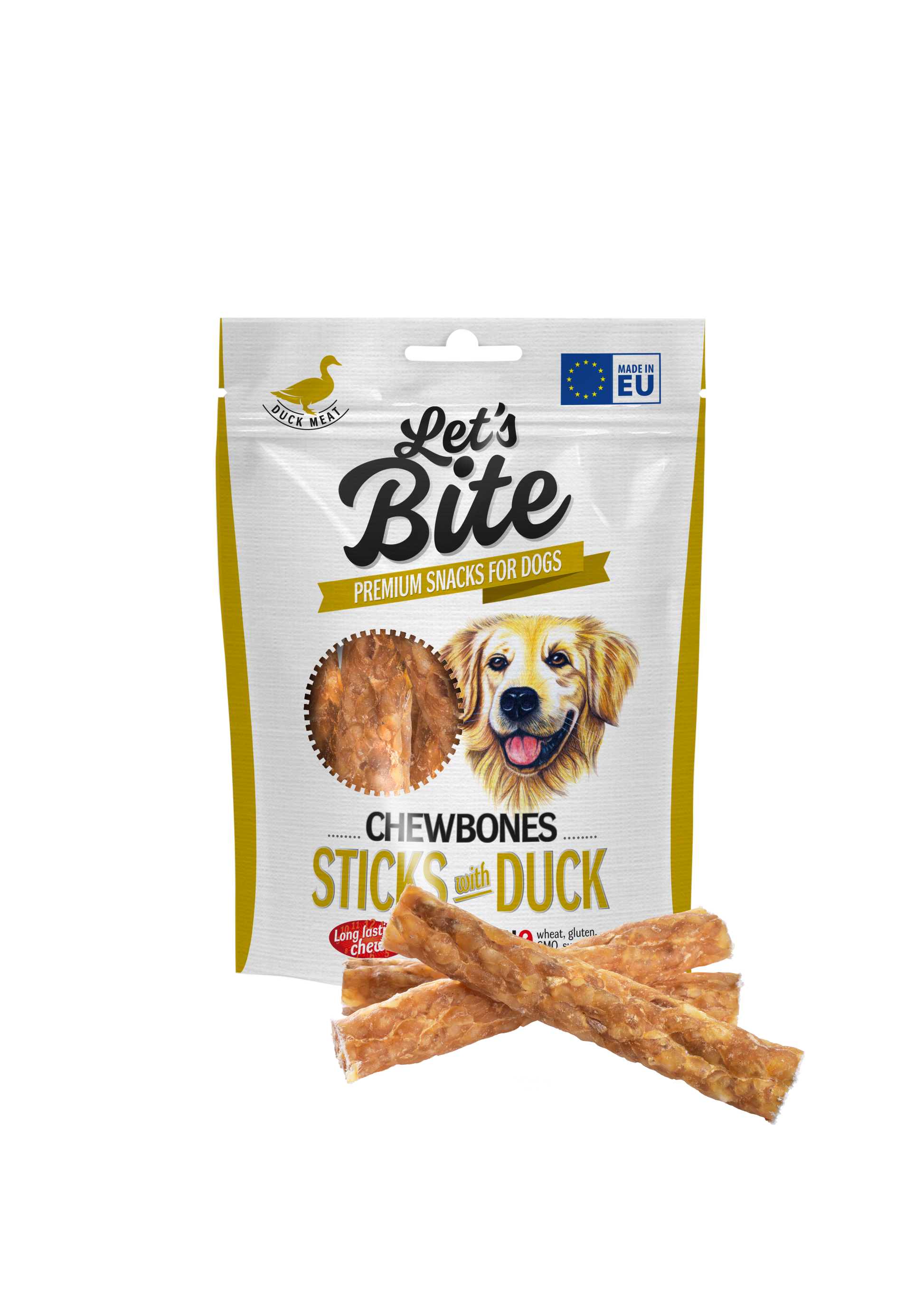 Let´s Bite Meat Tuggben Pinnar med anka 120g