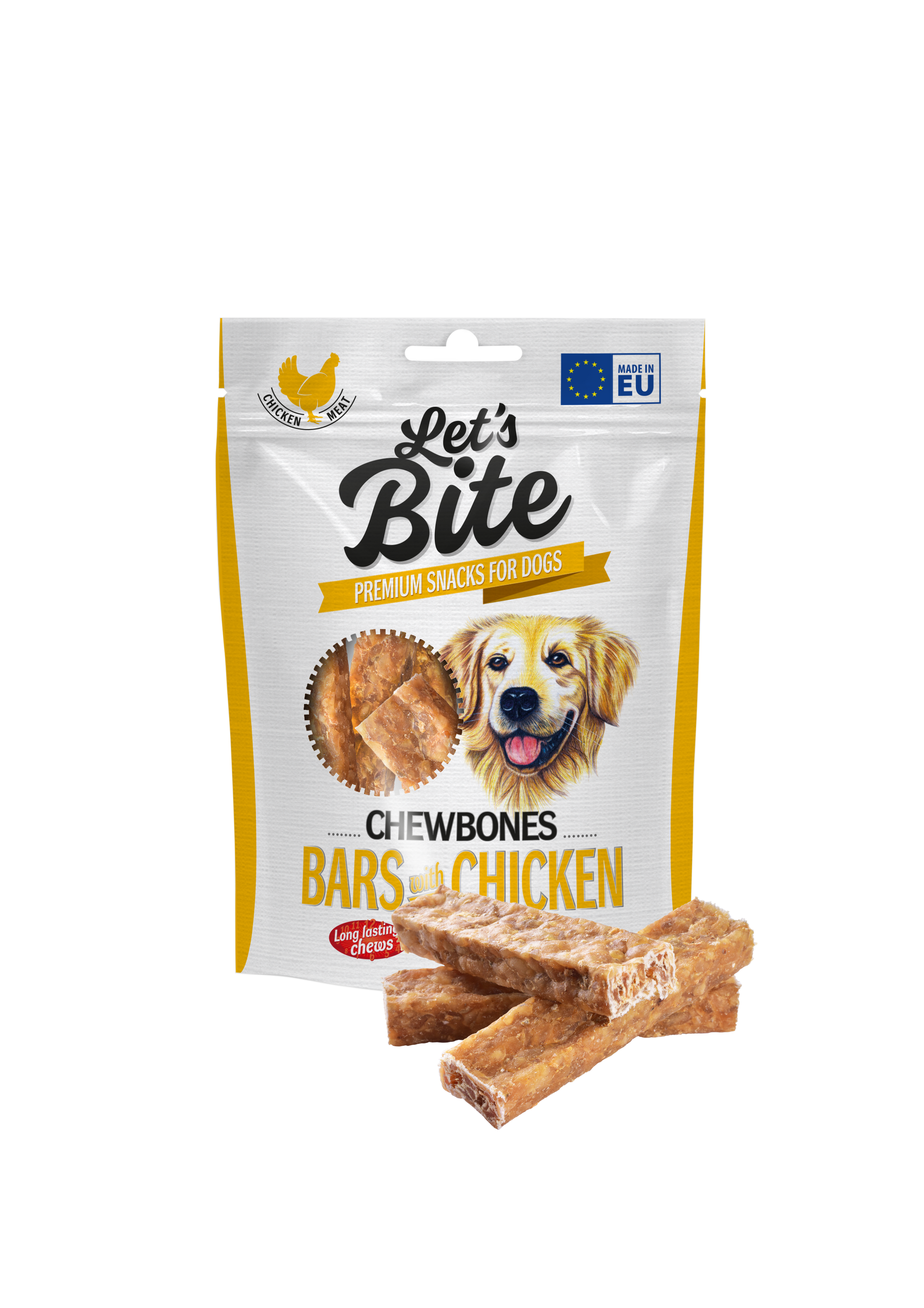Let´s Bite Meat Tuggben Bars med kyckling 175g