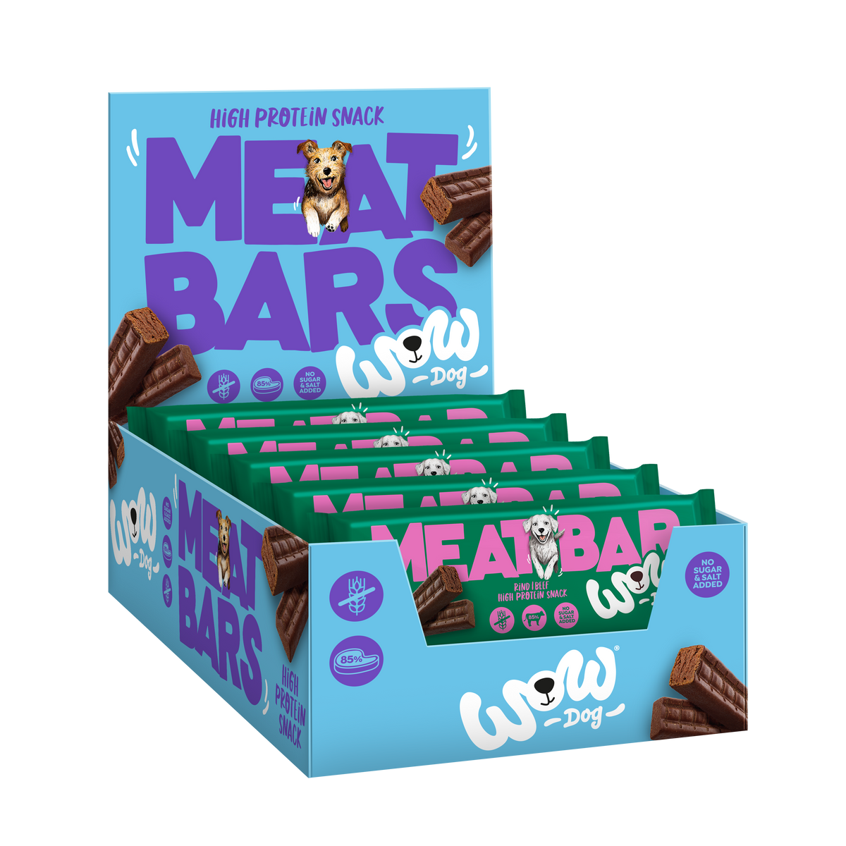 WOW DOG Köttbar Biff 40g