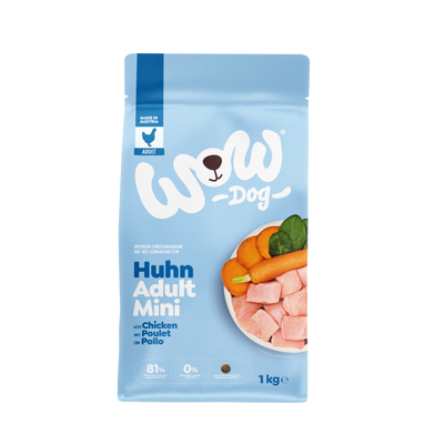 WOW TORRFODER Minis VUXEN Kyckling 1kg