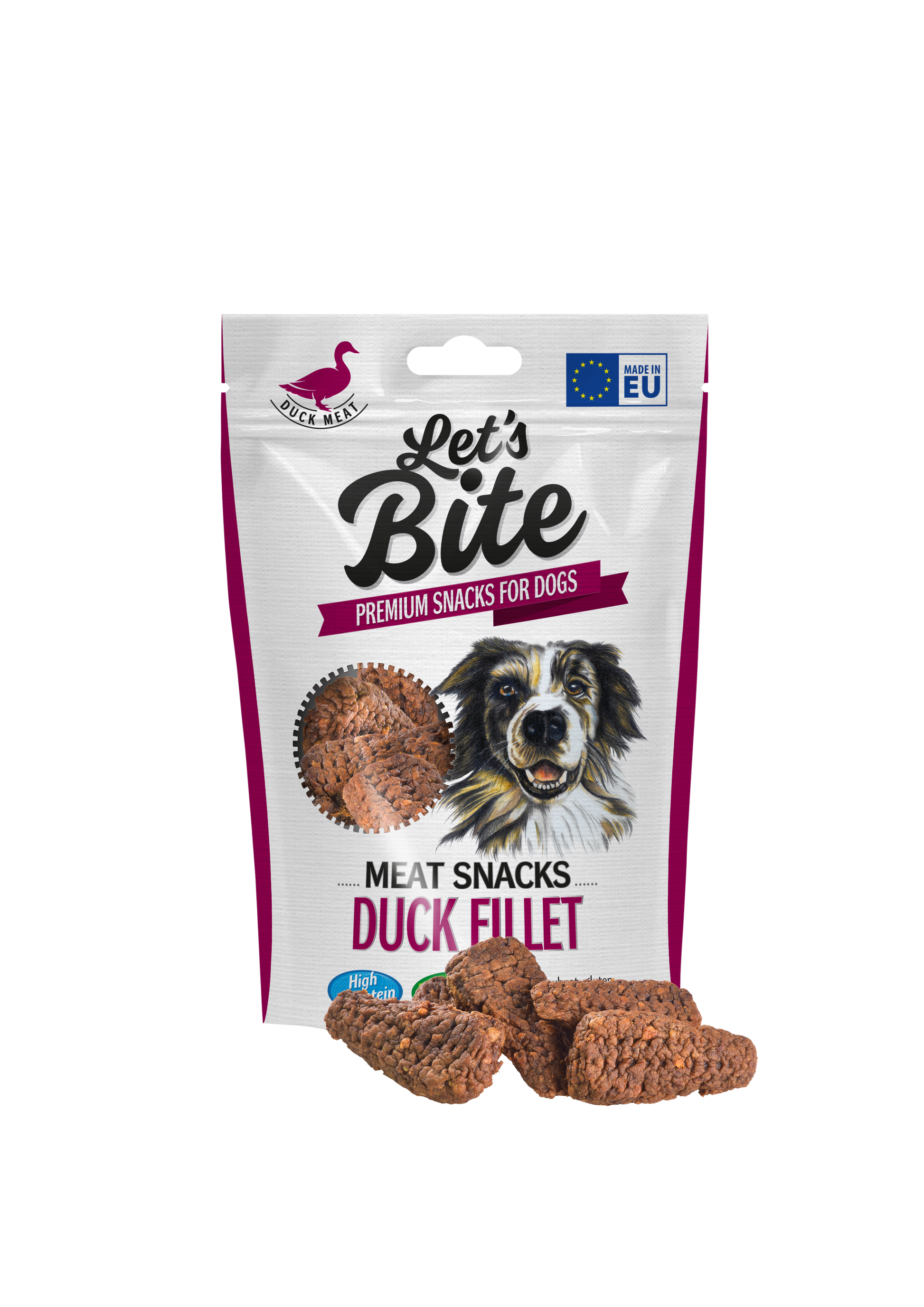 Let´s Bite Meat Snacks. Ankfile 80g