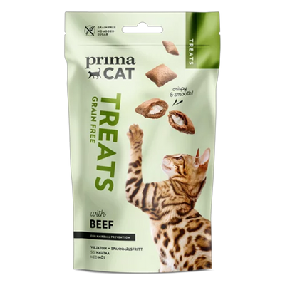 PC Treats Crunchy Anti-hårboll 40g