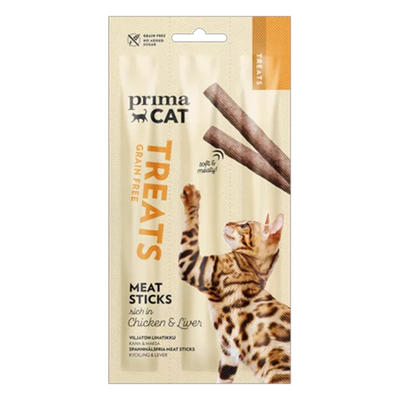 PC Treats Meat Stick Kyckling & Lever 3x5g