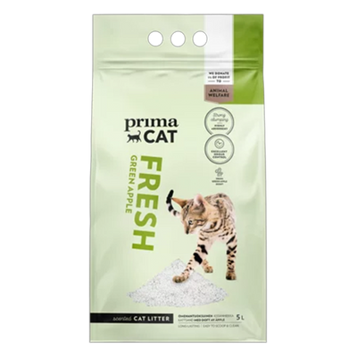 PC Fresh Apple Kattsand, Vit 5L