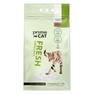 PC Fresh Apple Kattsand, Vit 10L