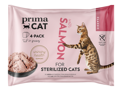 PC Classic Sterilized Lax i Sås 4x85g