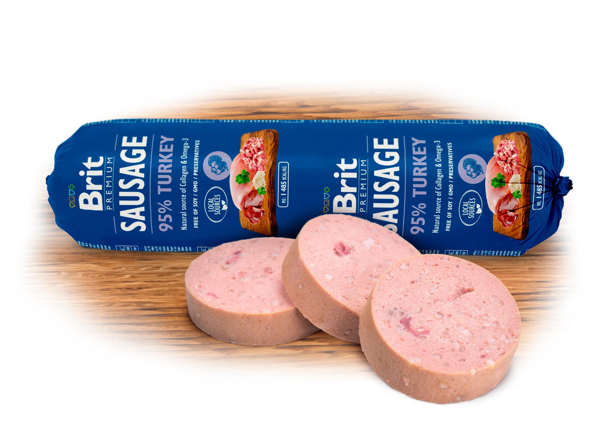 Brit Premium Korv Kalkon 800g