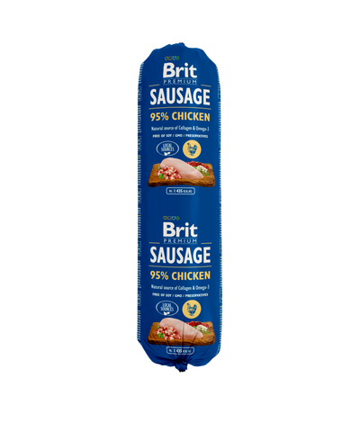 Brit Premium Korv Kyckling 800g
