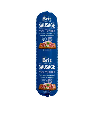 Brit Premium Korv Kalkon 800g