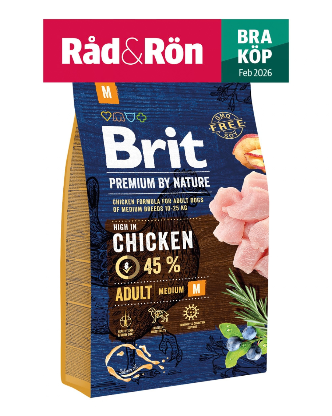 Brit PbN Adult M 3kg